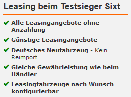 sixt-leasing-vorteile