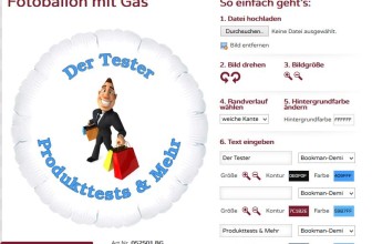 Geschenkidee #5 – Singender Ballon mit eigener Stimme