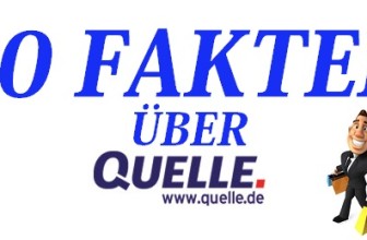 10 Fakten über den QUELLE Online Shop