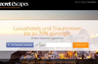 Secret Escapes – Erfahrungen, Test und Bewertung